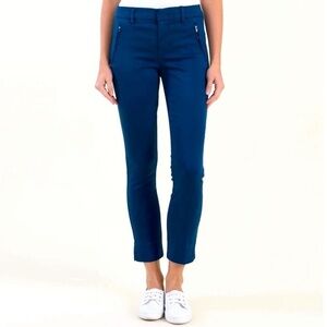 Level 99 (Anthropologie) Crop Trouser in Nocturnal Navy